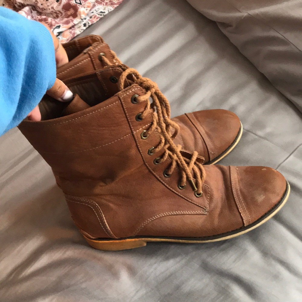 Brown boots